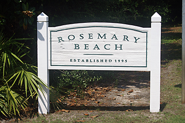 Entrance Sign